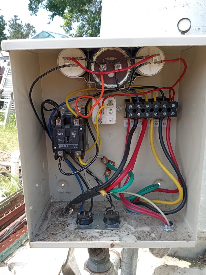 pump control-box wiring